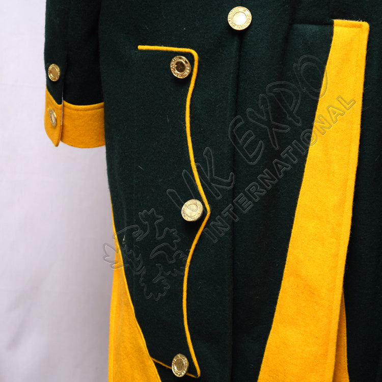 French Spanish Dark Green Uniform Coat