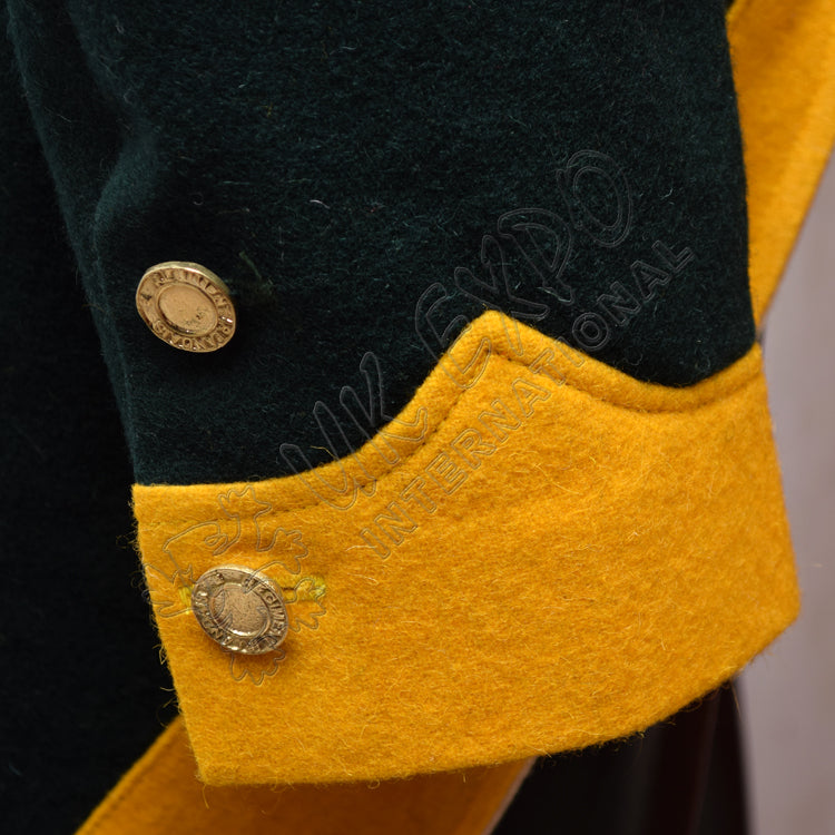 French Spanish Dark Green Uniform Coat