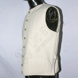 Civil War16th Century Colonial Cream Color Vest