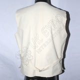 Civil War16th Century Colonial Cream Color Vest