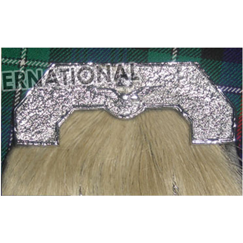 American Eagle White Horse Hair Sporran