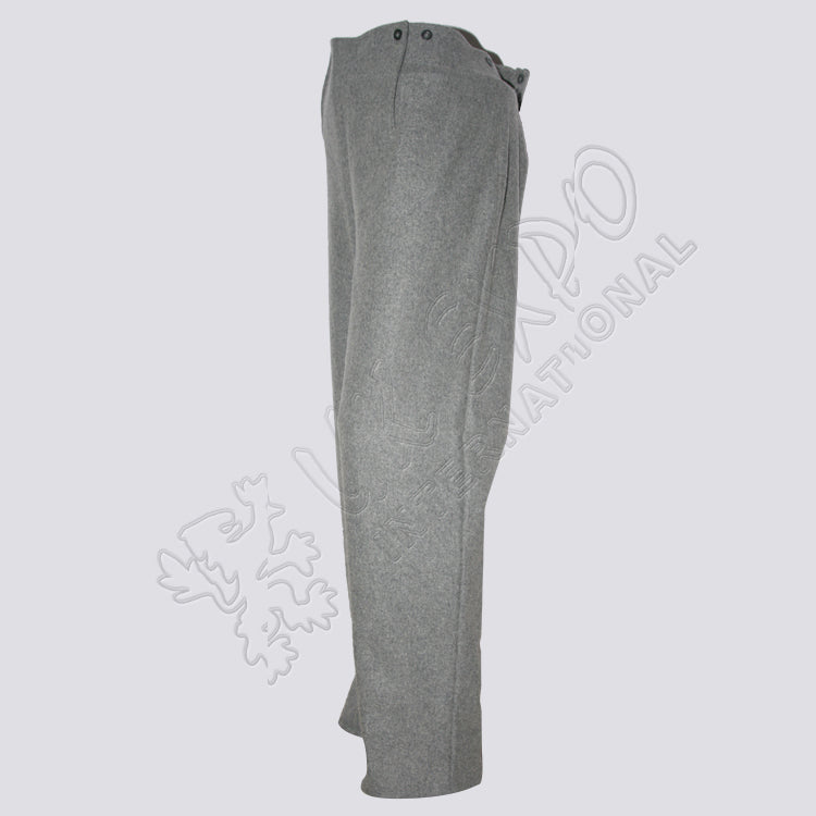 US Civil War Officer Richmond Gray Wool Trouser