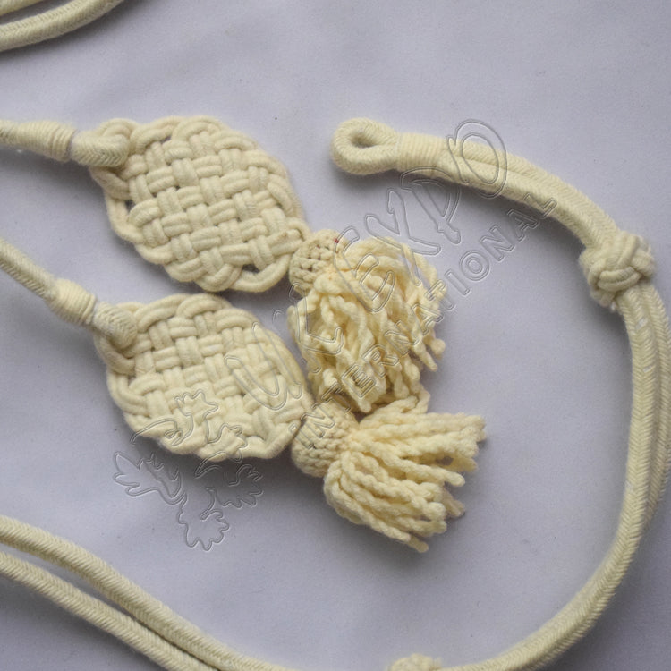 Off White Wool Shako Cord