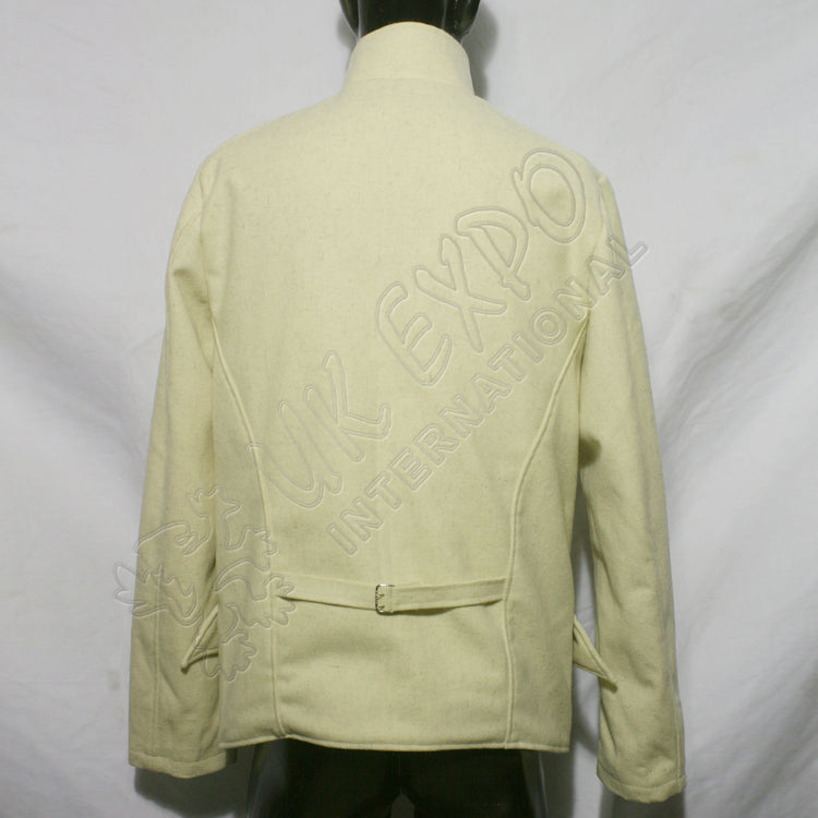 Cream Wool Napoleonic British Jacket