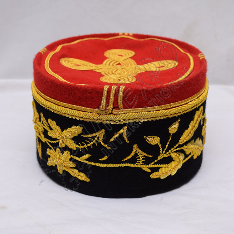 Hand Embroidered French General Kepi