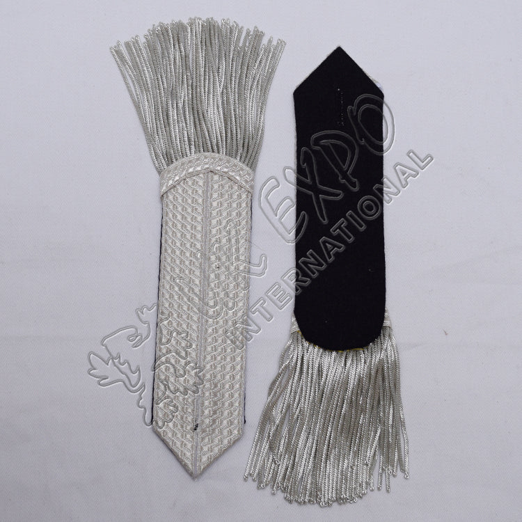 42nd Regiment Silver Bullion Epaulettes Officer Jacket Shoulder Boards
