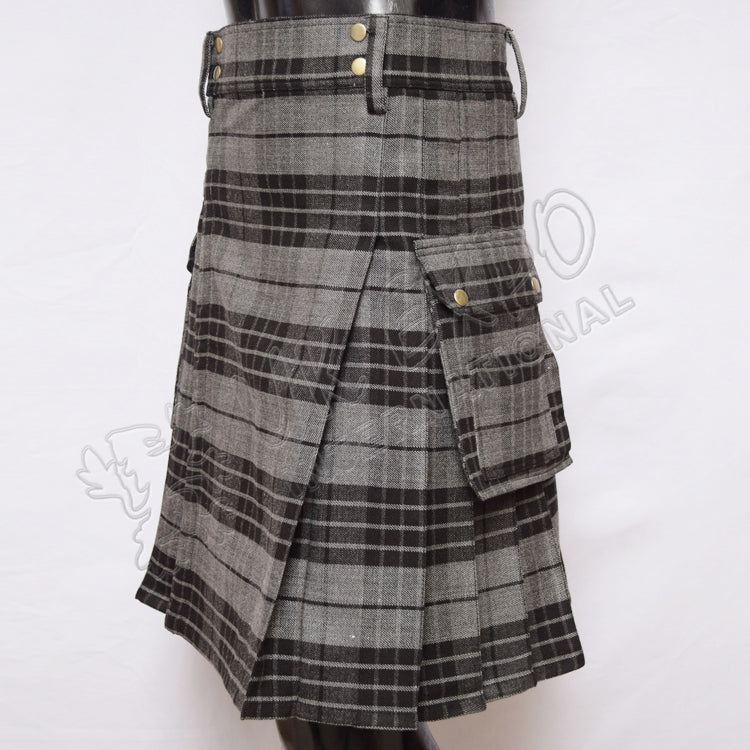 Gray Watch Tartan Utility Kilt