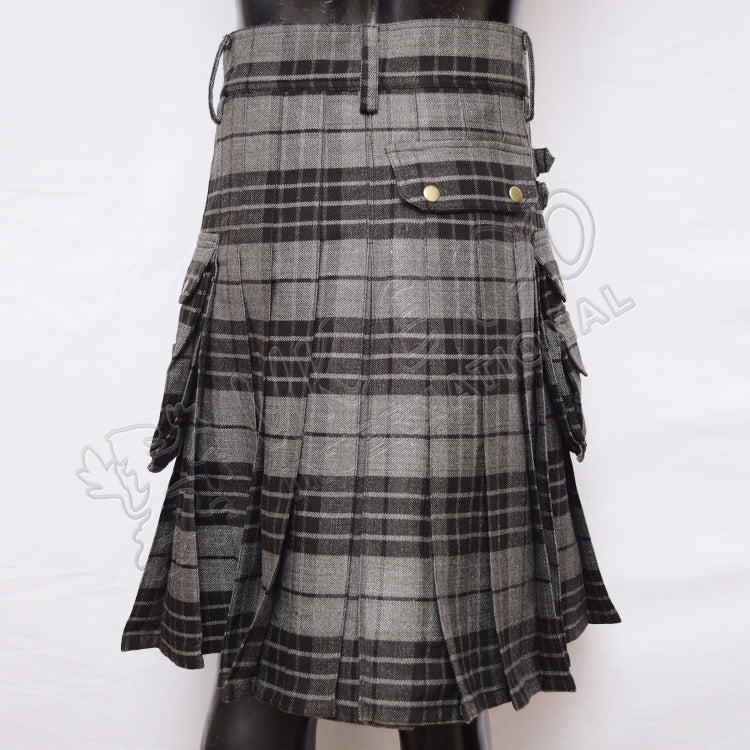 Gray Watch Tartan Utility Kilt