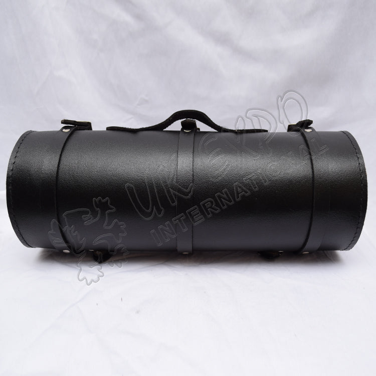 Civil War Black Leather Tool Box