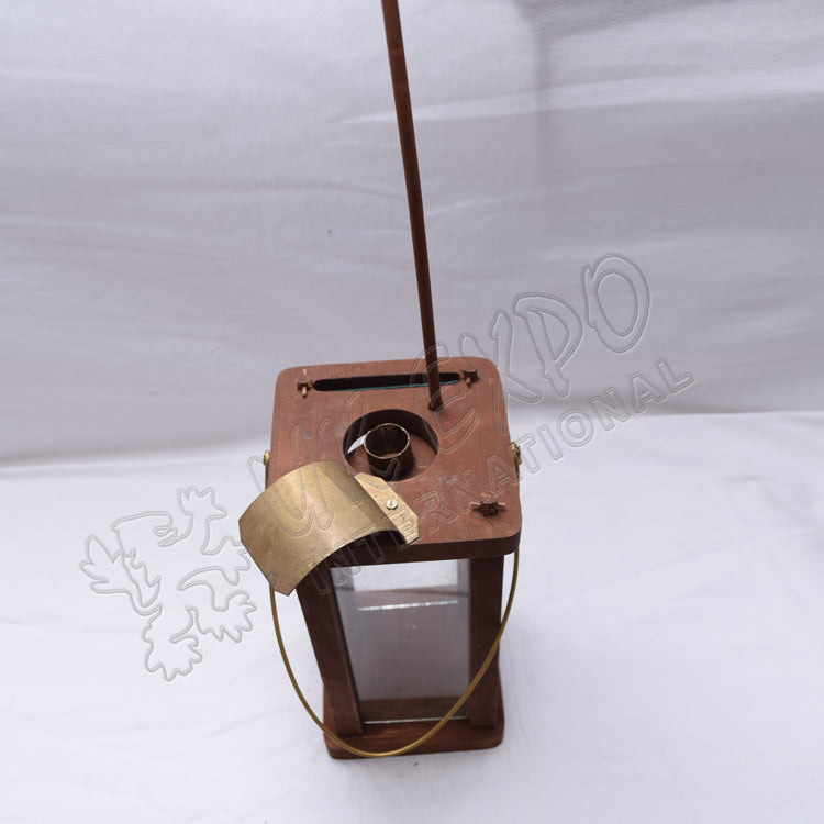 Historical Wooden Candle Lantern