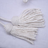 White Red Cavalry Hussar Barrel Silk Sash
