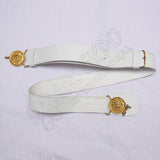 French Hussars 19th Century Officer White Sword Belt
