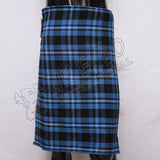 Scottish Blue Ramsay Tartan 8 Yards Kilt