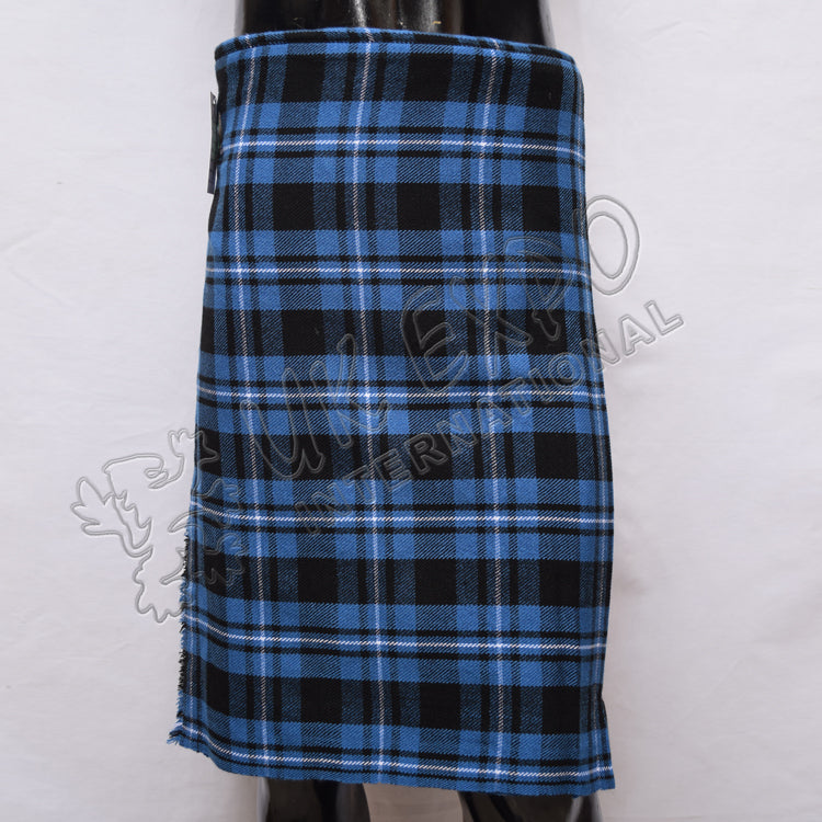 Scottish Blue Ramsay Tartan 8 Yards Kilt