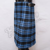 Scottish Blue Ramsay Tartan 8 Yards Kilt