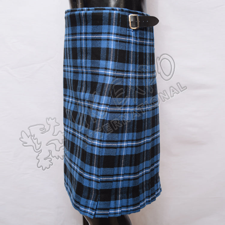 Scottish Blue Ramsay Tartan 8 Yards Kilt