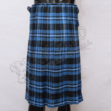 Scottish Blue Ramsay Tartan 8 Yards Kilt
