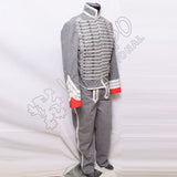 Officer Dolman Hussar Gray Wool Uniform