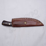 Damascus Blade With Wood/Bone Handle Celtic Style