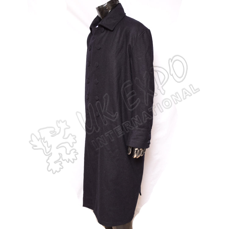 Civil War Double Breasted Black Color Greatcoat