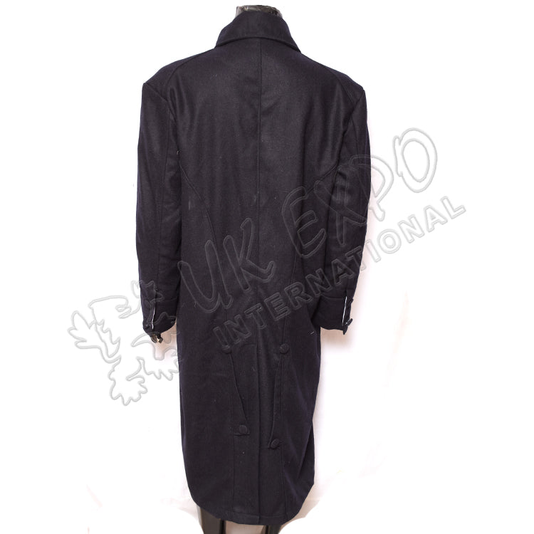 Civil War Double Breasted Black Color Greatcoat