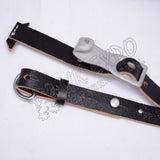 German Leather Combat Y Straps