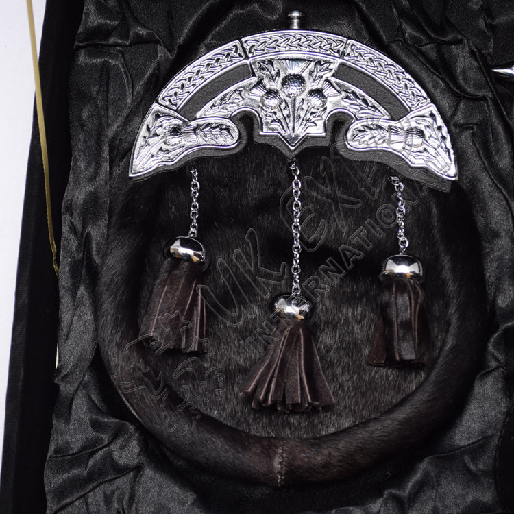 Full Dress Sporran 6 Pieces Set Box