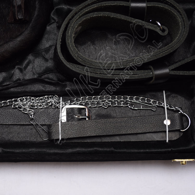 Full Dress Sporran 6 Pieces Set Box