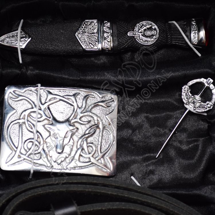 Full Dress Sporran 6 Pieces Box