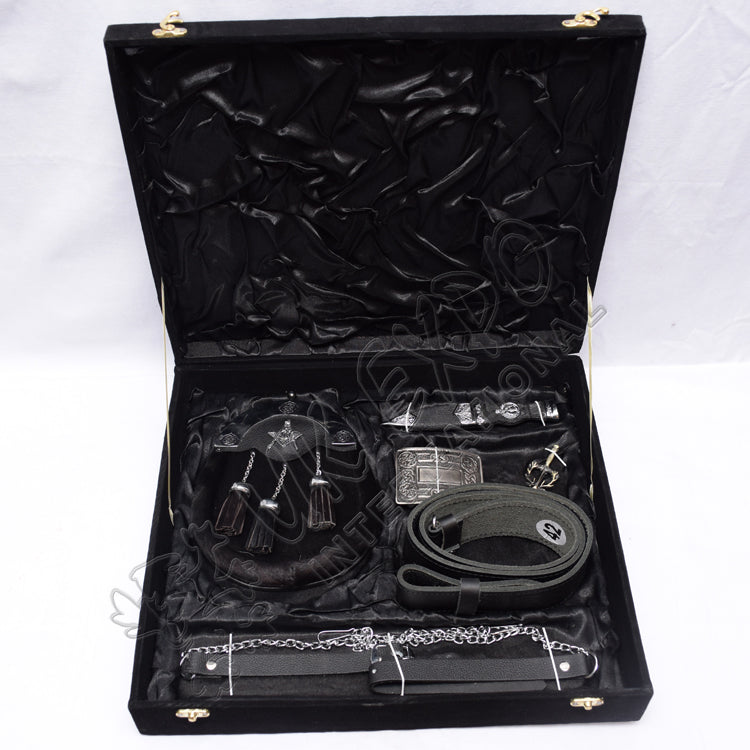 Full Dress Sporran 6 Pieces Set Box