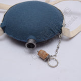 Civil War Blue Wool CS Stainless Steel Canteen