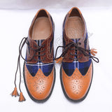 Hybrid Scotland Heritage Tartan Ghillies With Brown/Tan Leather