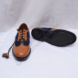 Hybrid Scotland Heritage Tartan Ghillies With Brown Leather