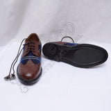 Scotland Tartan Ghillie Brogues Heritage Design Chocolate Leather