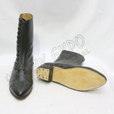 Victorian Antique Black Leather Boots