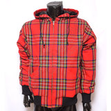 Men's Royal Stewart Tartan Hooded Jacket