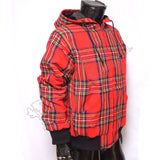 Men's Royal Stewart Tartan Hooded Jacket