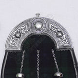 Scottish Black Watch Tartan Celtic Sporran