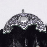 Rabbit Fur Sporran With Shamrock Cantle