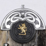 Rampant Lion Badge Seal Skin Sporran