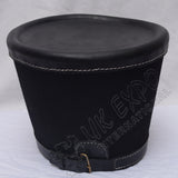 Shako Hat White Threads Embossed Brim Military Ceremonial Hat