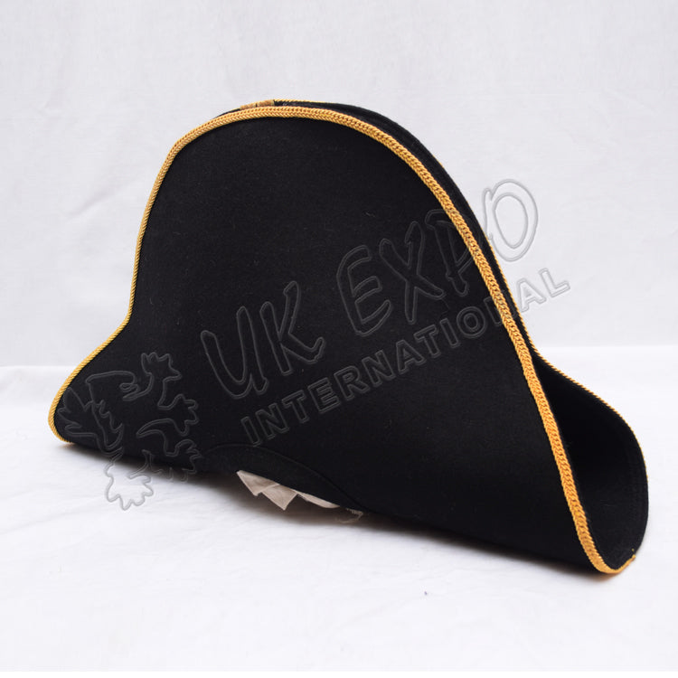 Handmade Napoleonic Military Bicorn Hat