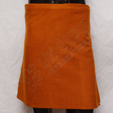 Scottish Saffron Gold Tartan Kilt