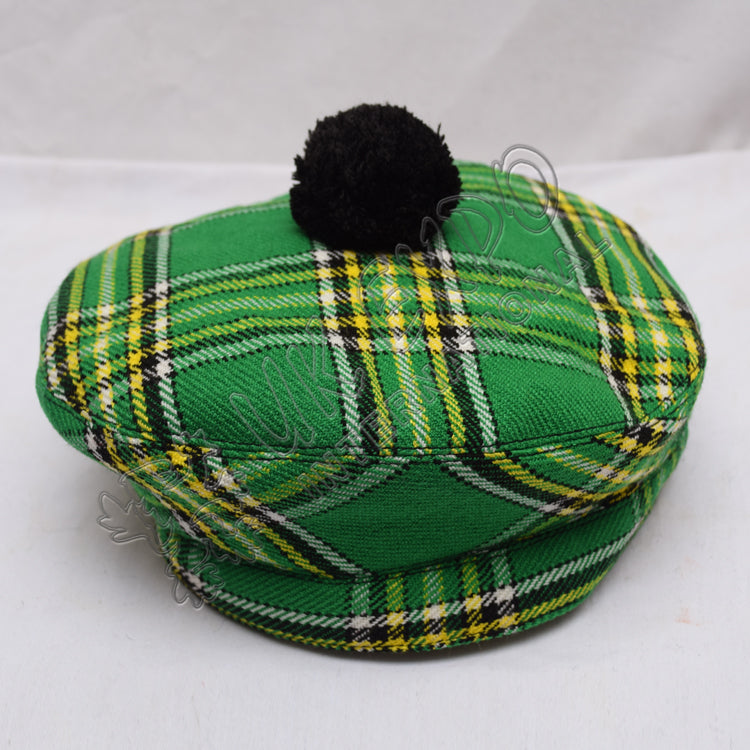Irish Heritage Bonnet National Tartan Military Hat