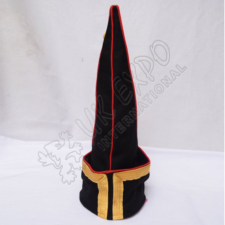 Gold Bullion Braid Spanish Sleeve Cap