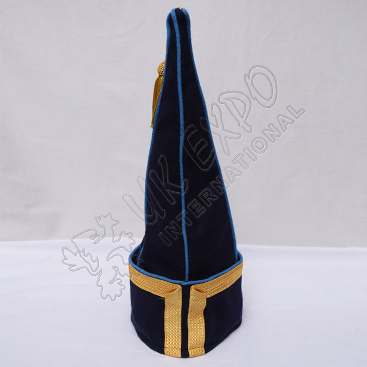Spanish Sleeve Gold Bullion Braid Cap