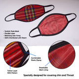 Royal Stewart Tartan Scottish Style Mask