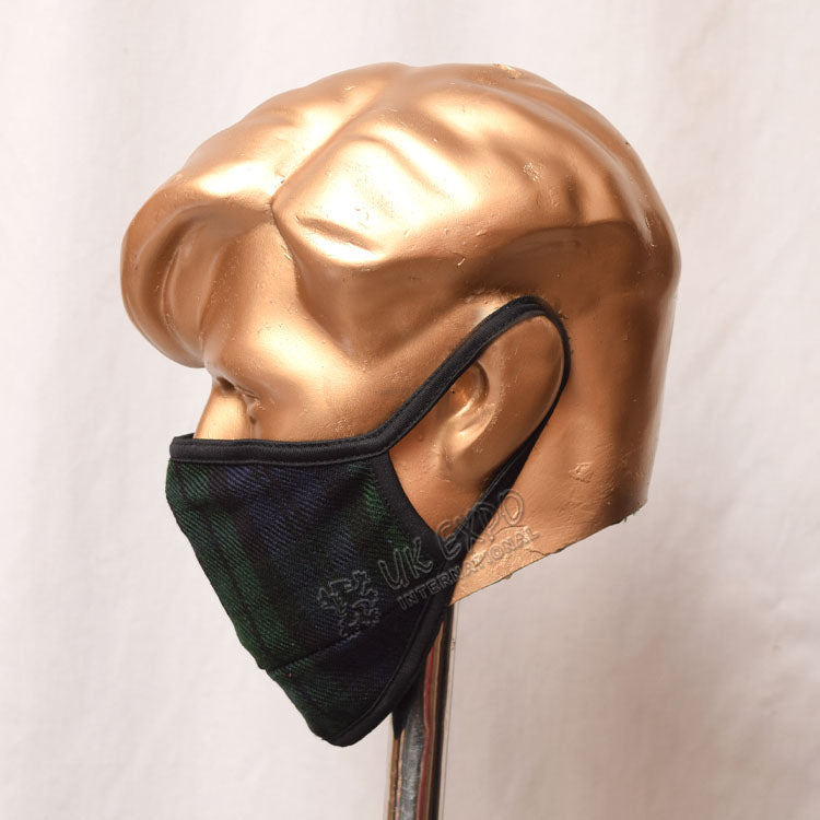 Black Watch Tartan Scottish Style Mask