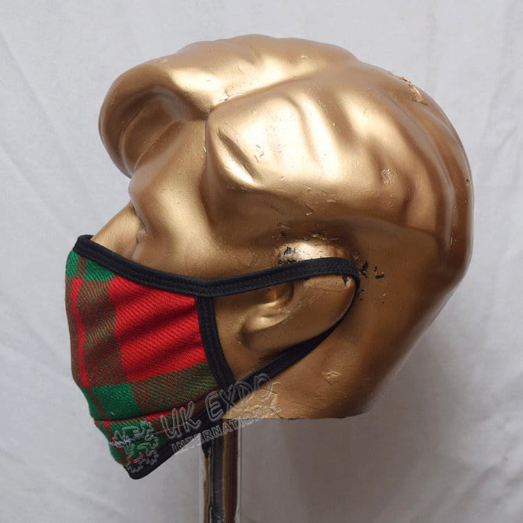 MacGregor Tartan Scottish Style Mask