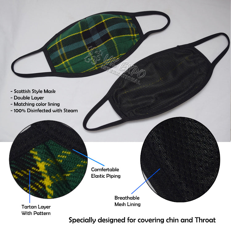 US Army Tartan Scottish Style Mask